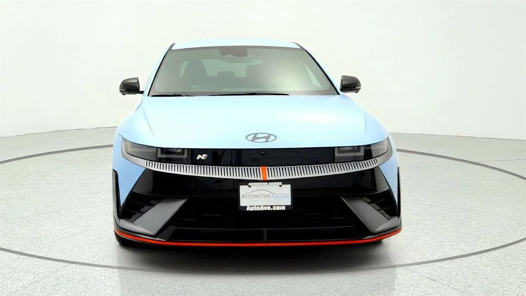 Used 2025 Performance Blue Matte Hyundai AWD image 2
