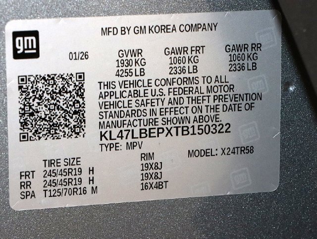 New 2026 Moonstone Gray Metallic Buick Sport Touring image 30