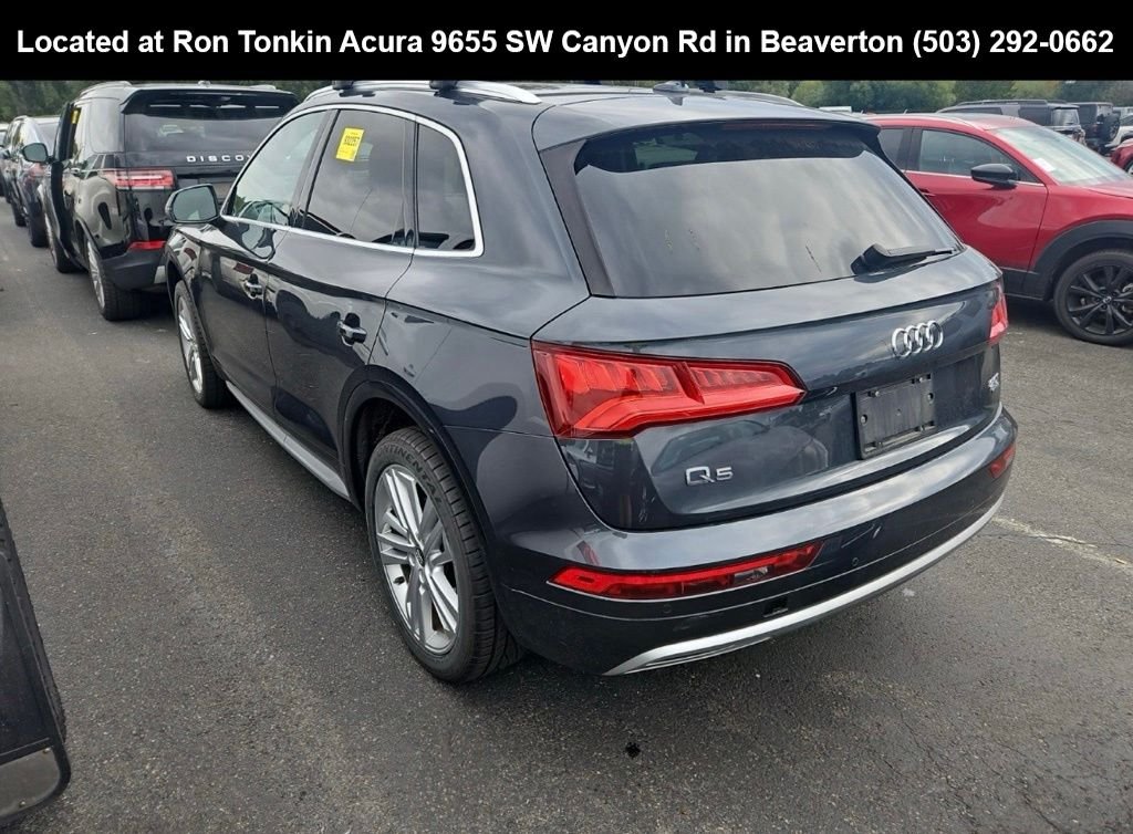 Used 2018 Gray Metallic Audi 2.0T Premium Plus image 5