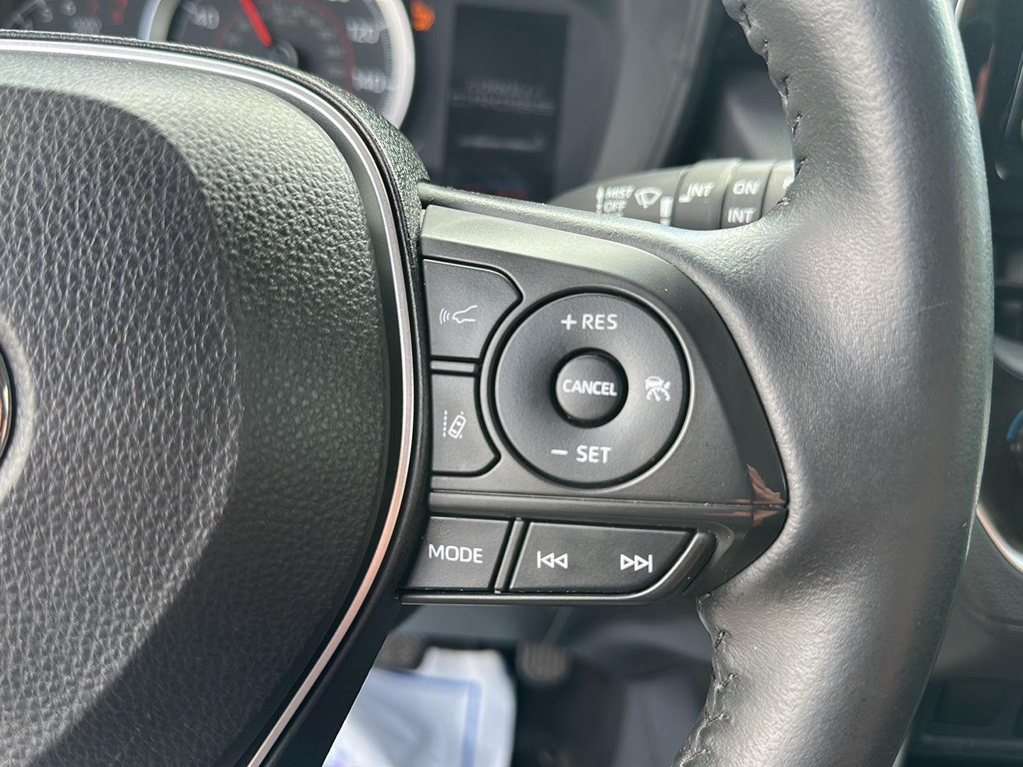 Used 2022 Blue Crush Metallic Toyota LE image 12