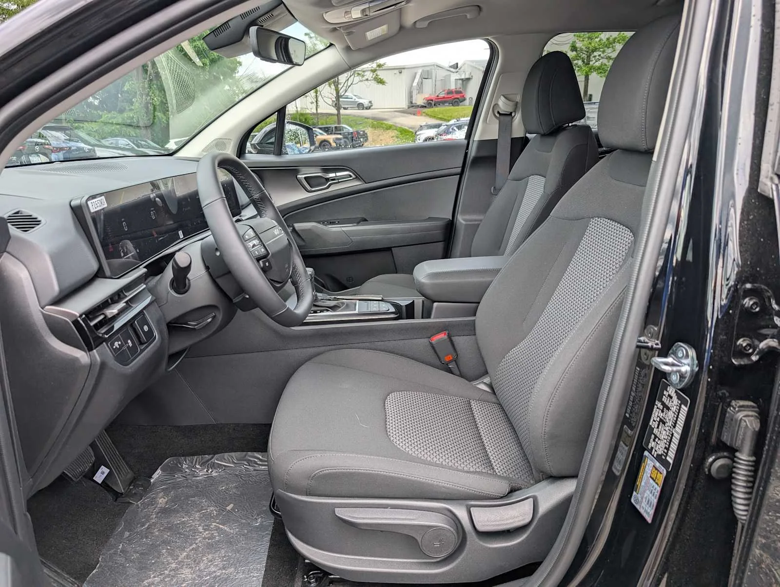New 2026 Ebony Black Kia LX image 4