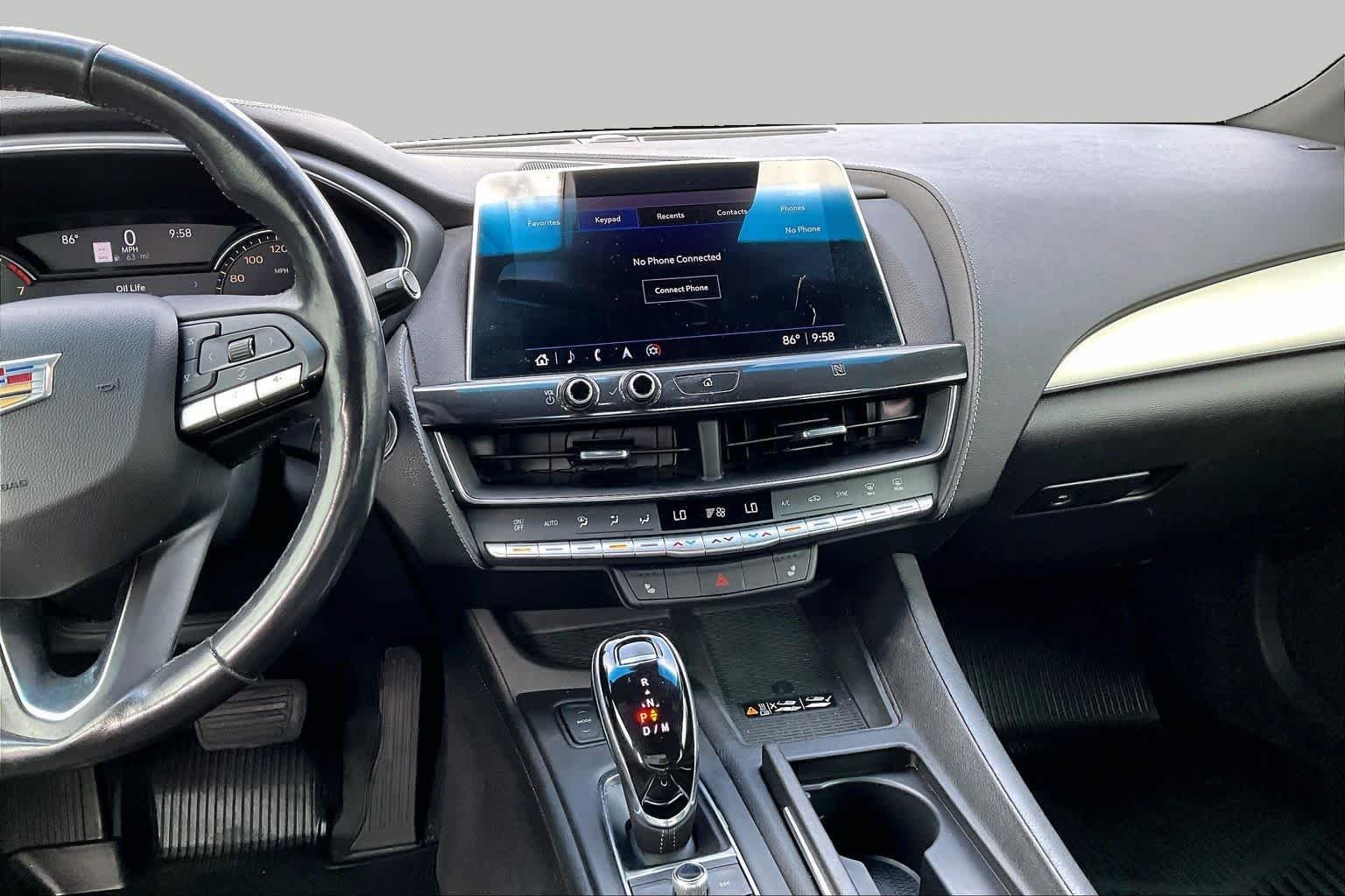 Used 2021 Dark Moon Blue Metallic Cadillac Luxury image 6