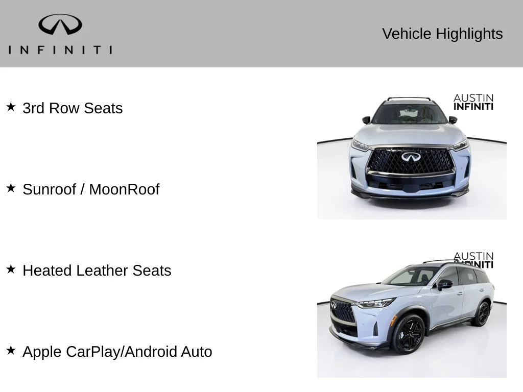 Certified Used 2027 Gray INFINITI SPORT image 3