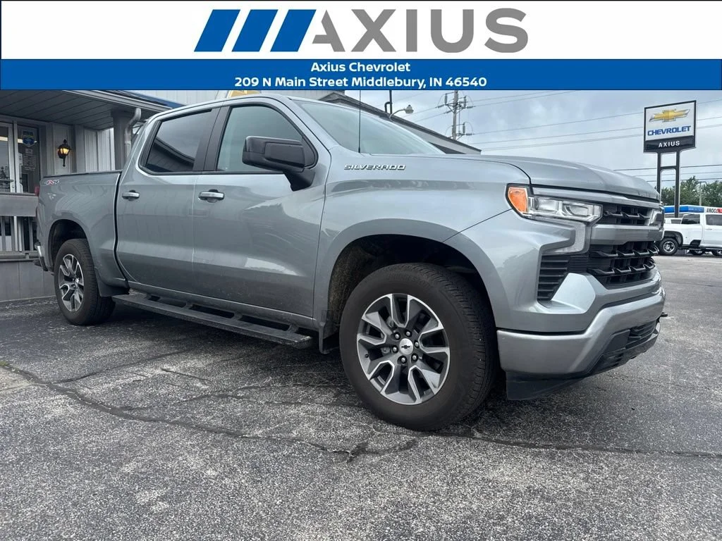 Used 2024 Sterling Gray Metallic Chevrolet RST image 1