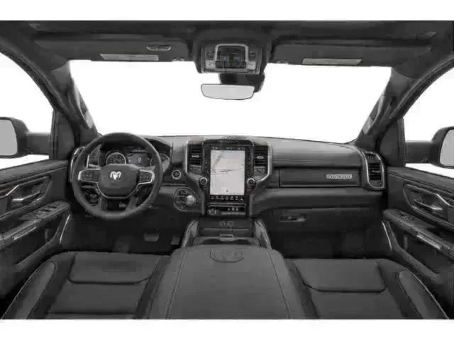 New 2027 Diamond Black Crystal Pearl-Coat Exterior Paint RAM Laramie image 7