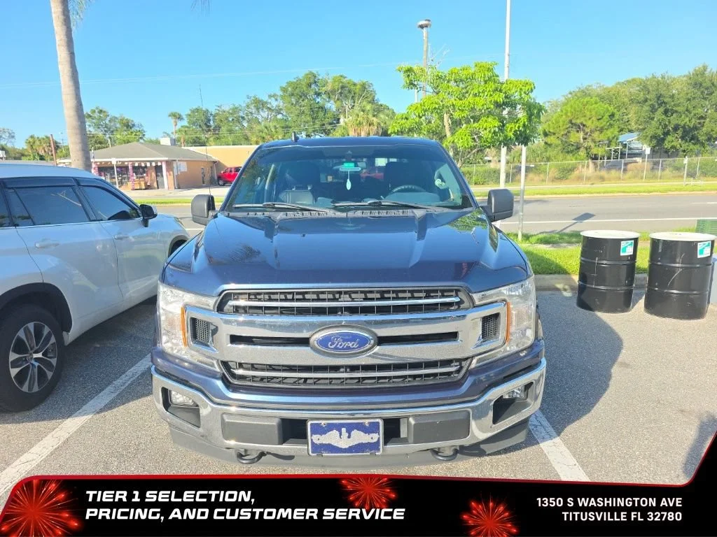 Used 2020 Blue Ford XLT image 3