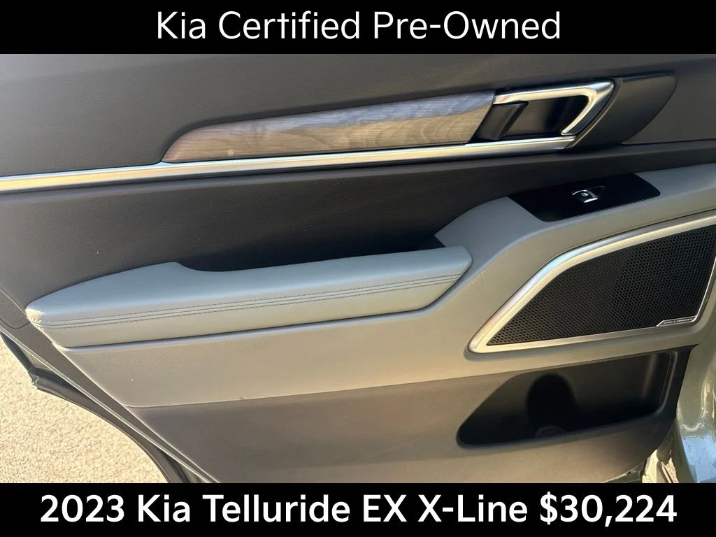 Certified Used 2023 Green Kia EX X-Line image 16