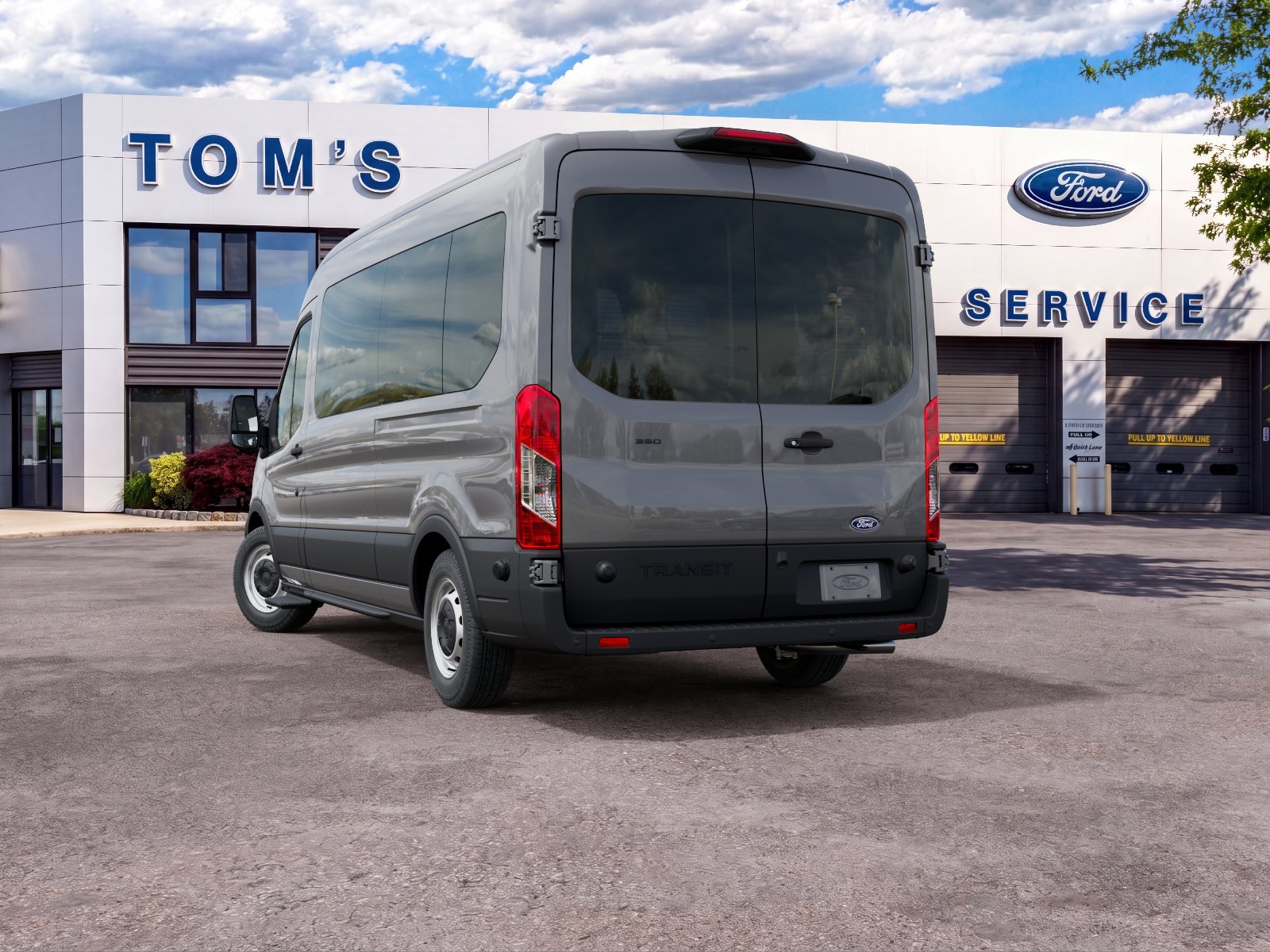 New 2027 Carbonized Gray Metallic Ford Passenger Van XL image 8