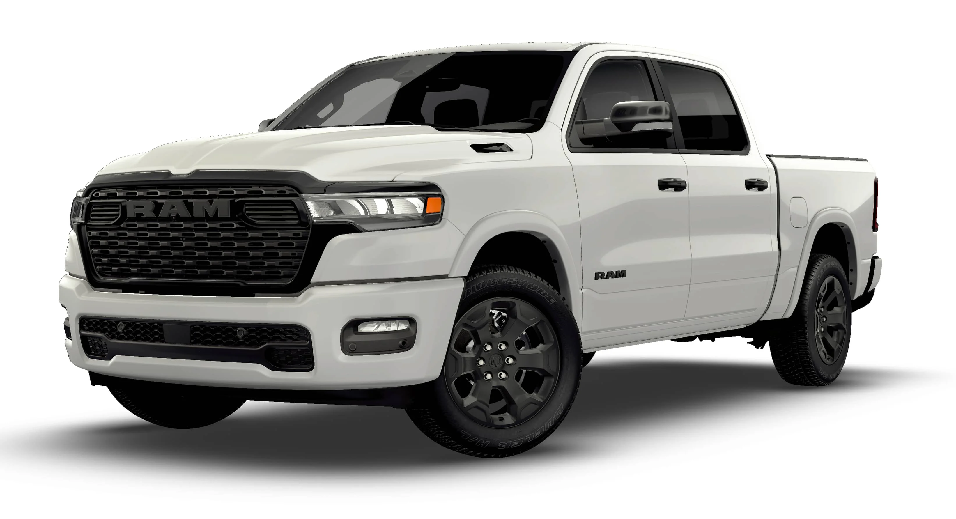 New 2026 Bright White Clear-Coat Exterior Paint RAM Big Horn/Lone Star image 13