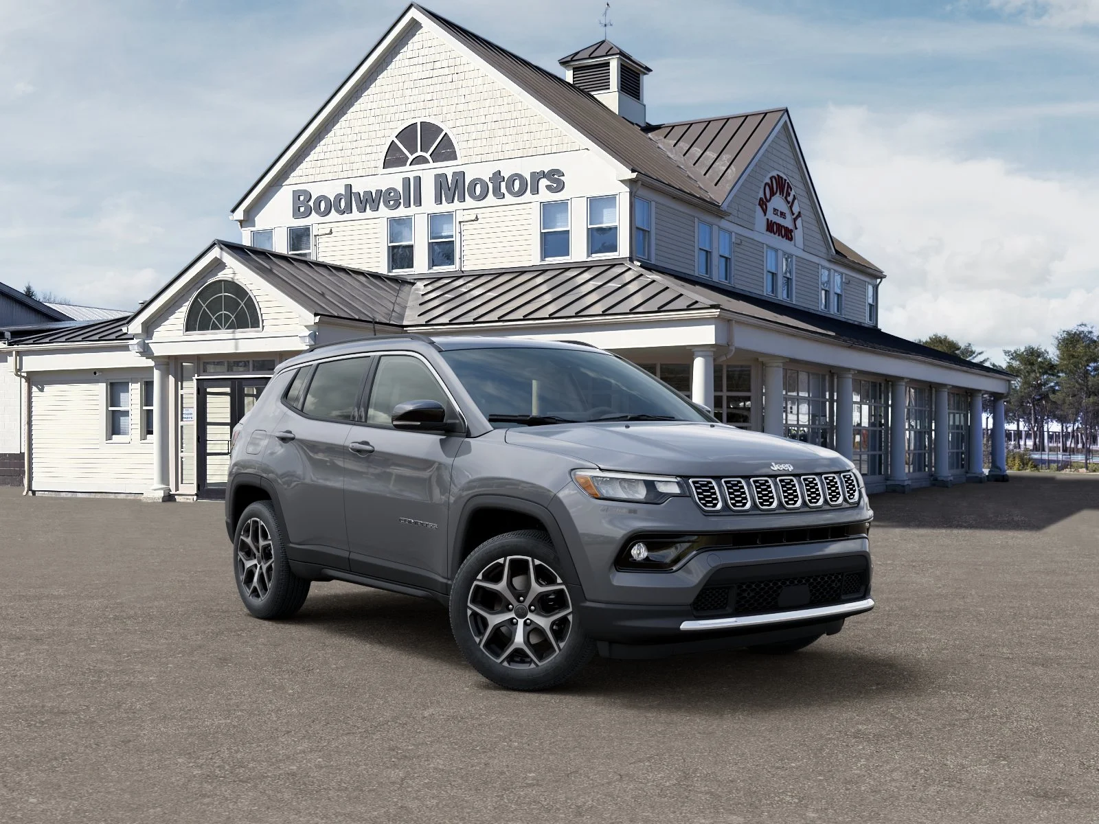 New 2026 Sting-Gray Clear-Coat Exterior Paint Jeep Limited image 31