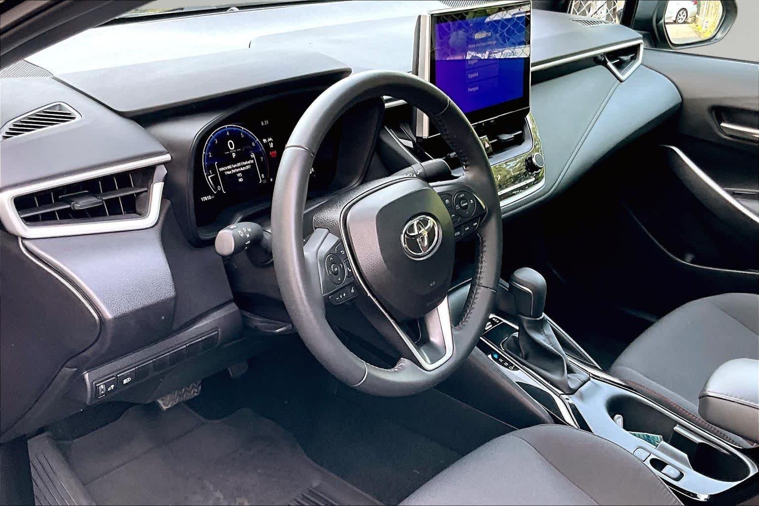 Used 2025 Midnight Black Metallic Toyota SE image 18