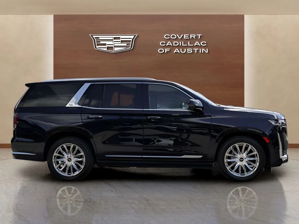 Used 2023 Blue Cadillac Premium Luxury image 5