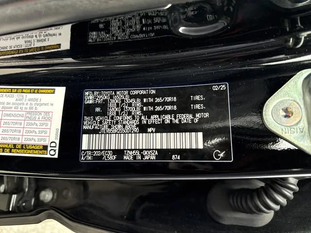 Used 2025 Black Toyota TRD Pro image 16