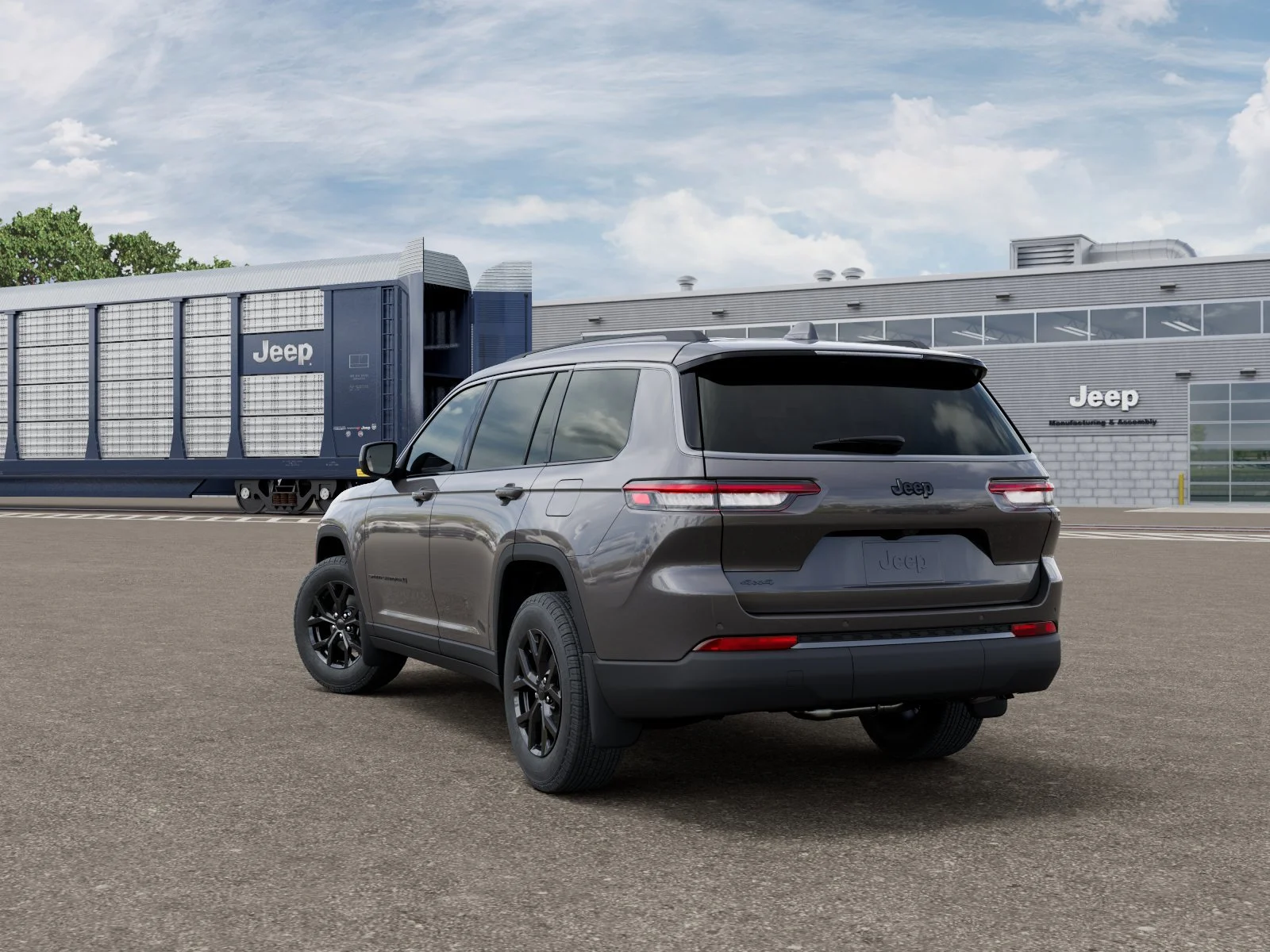 New 2026 Baltic Gray Metallic Clear-Coat Exterior Paint Jeep Altitude image 3