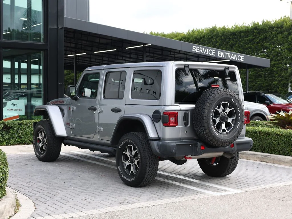 Used 2020 Silver Jeep Unlimited Rubicon image 5