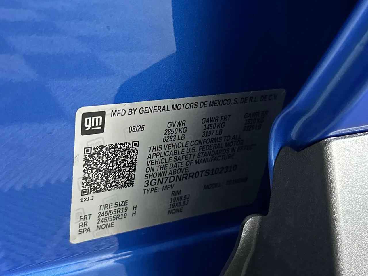 New 2026 Riptide Blue Metallic Chevrolet LT image 120
