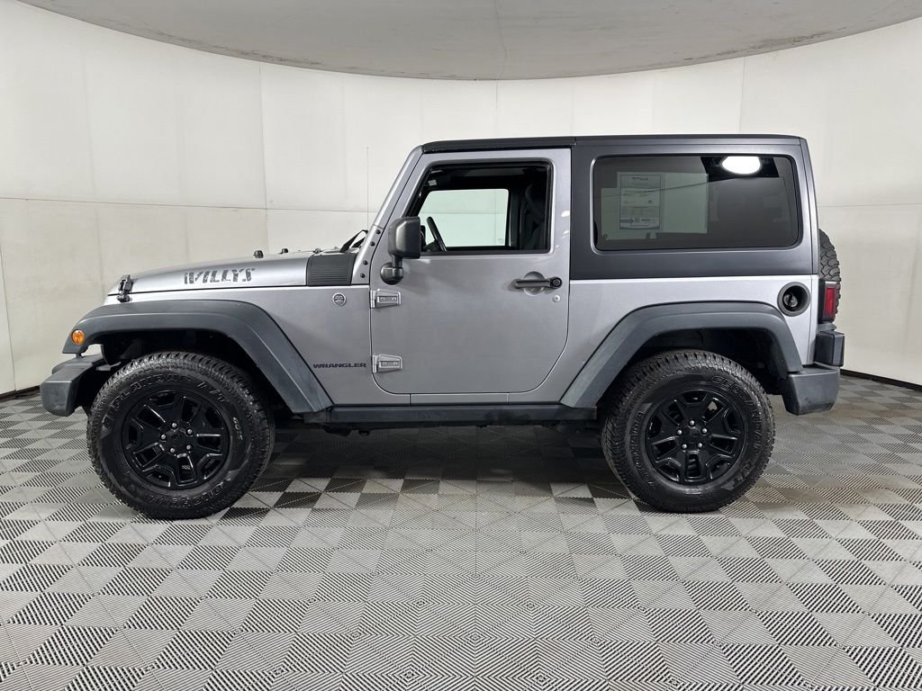 Used 2015 Silver Jeep Willys Wheeler image 18