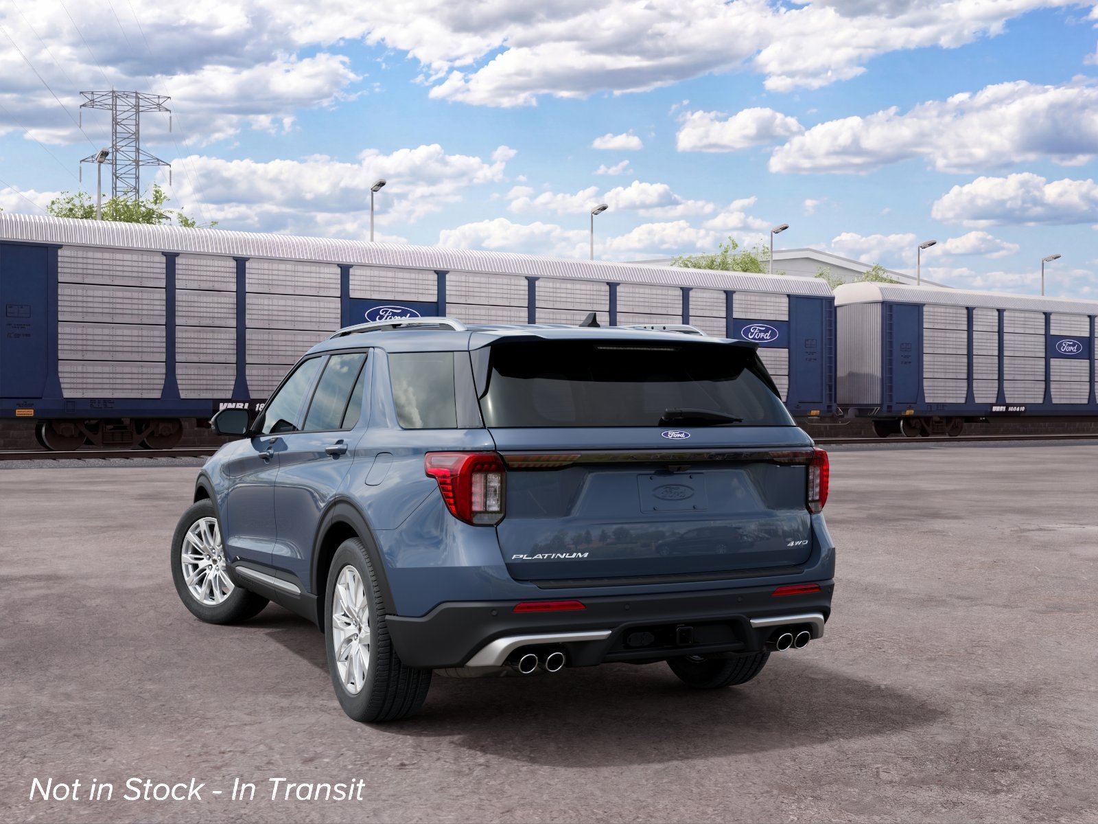 New 2027 Vapor Blue Metallic Ford Platinum image 30