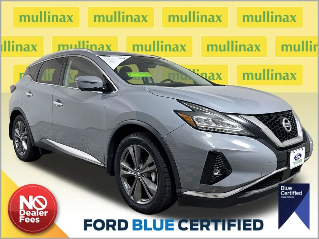 Certified Used 2021 Gray Nissan Platinum image 1
