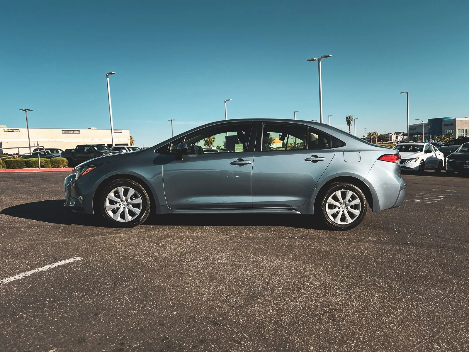 Used 2024 Gray Toyota LE image 4