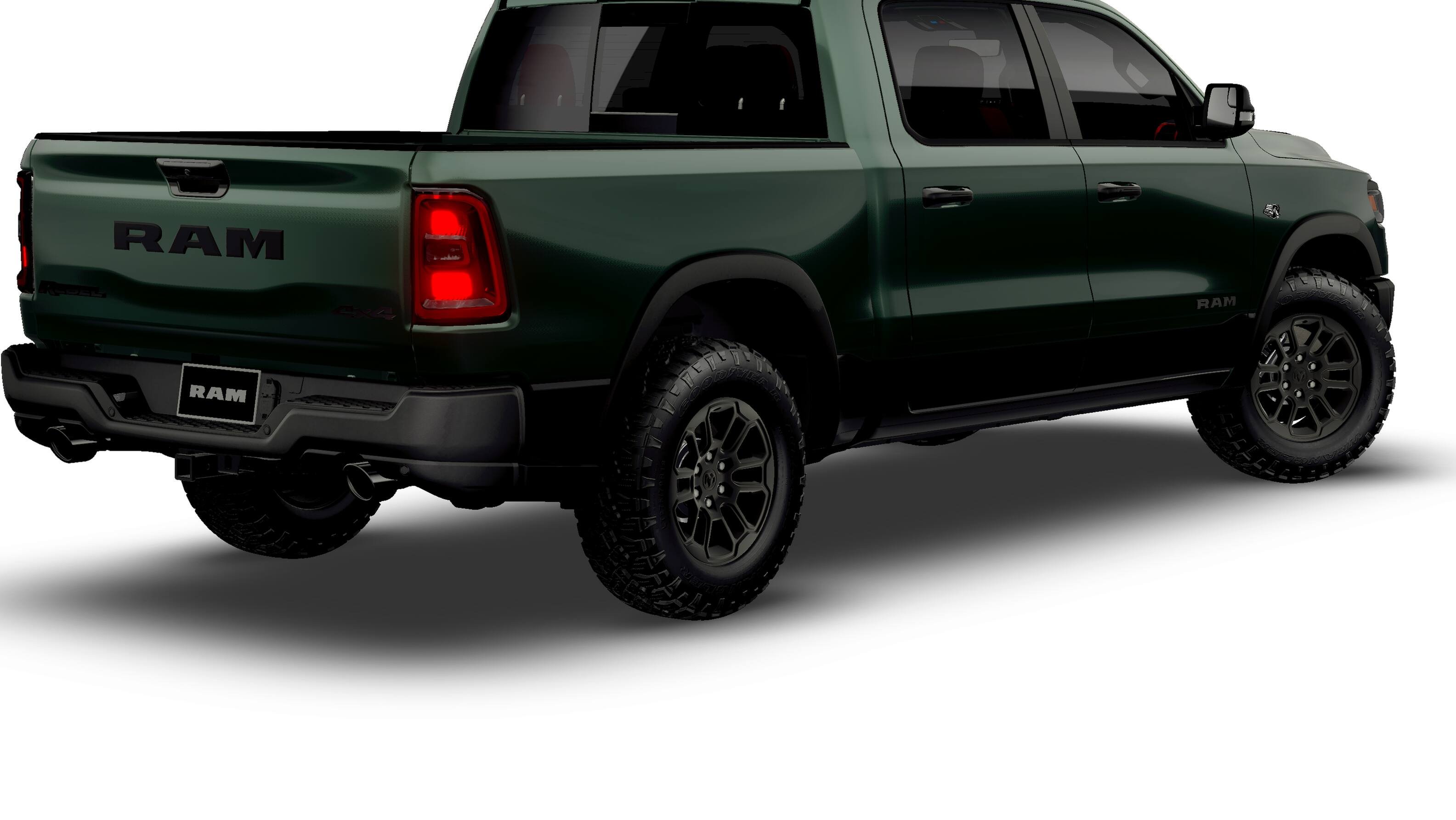 New 2026 Serrano-Green Metallic Exterior Paint RAM Rebel image 14