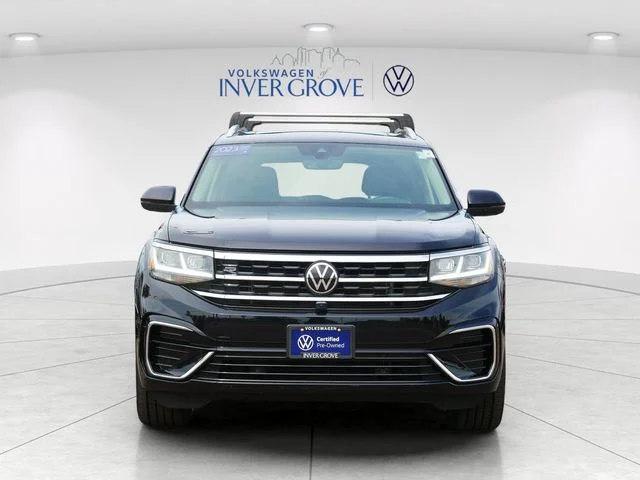 Certified 2023 Volkswagen Atlas SEL Premium R-Line with VIN 1V2FR2CA3PC556066 for sale in Inver Grove Heights, Minnesota