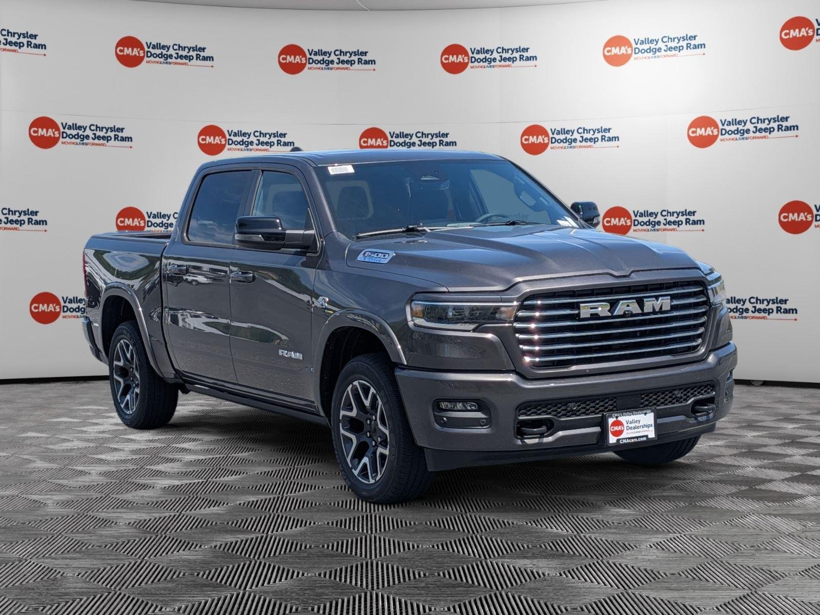New 2026 Granite Crystal Metallic Clear-Coat Exterior Paint RAM Laramie image 3