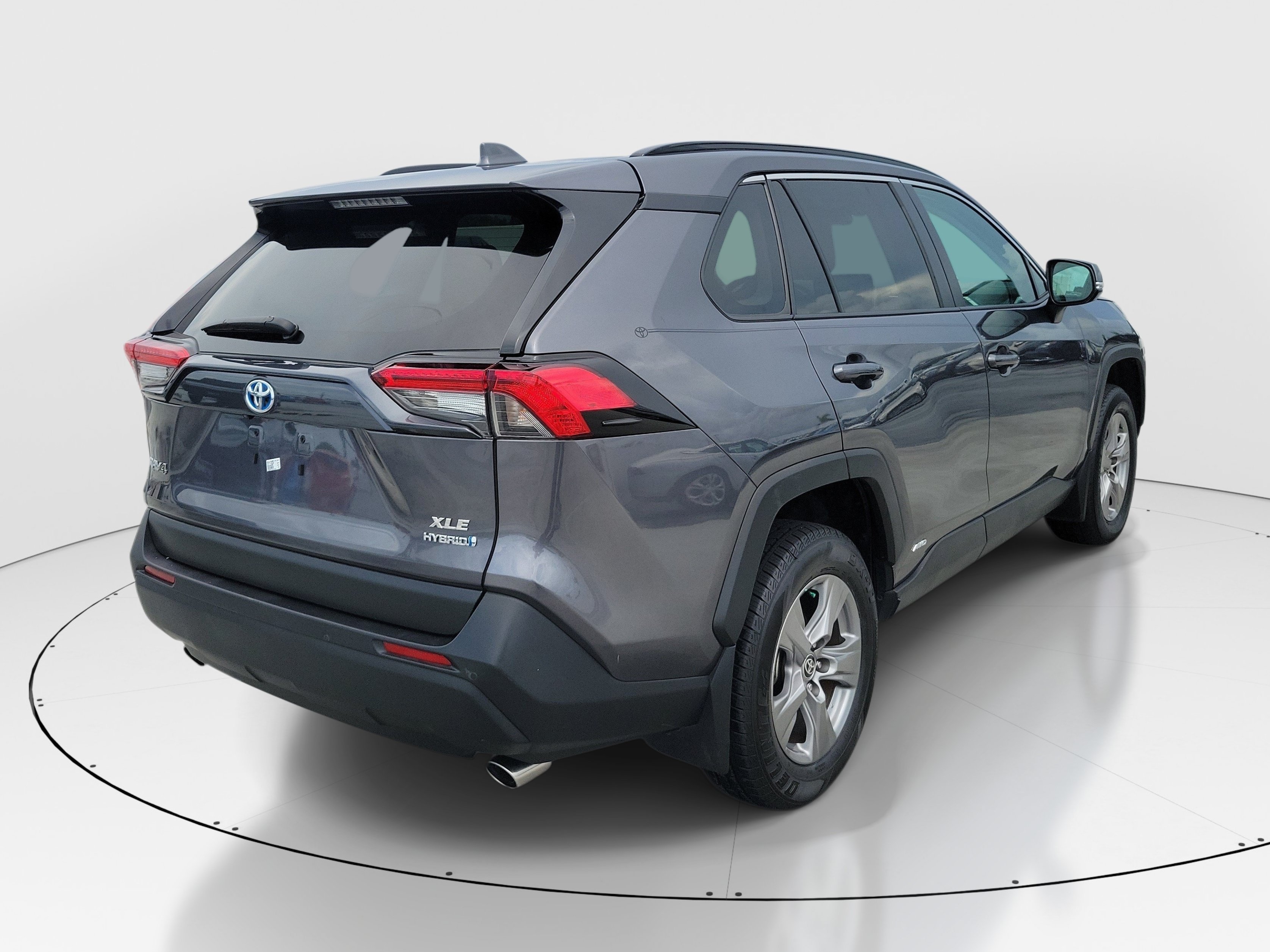 Certified Used 2024 Magnetic Gray Metallic Toyota Hybrid XLE image 6