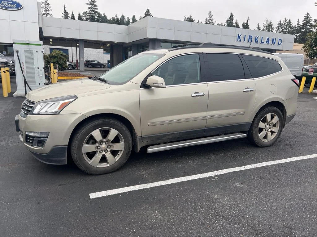 Used 2015 Champagne Silver Chevrolet LTZ image 4