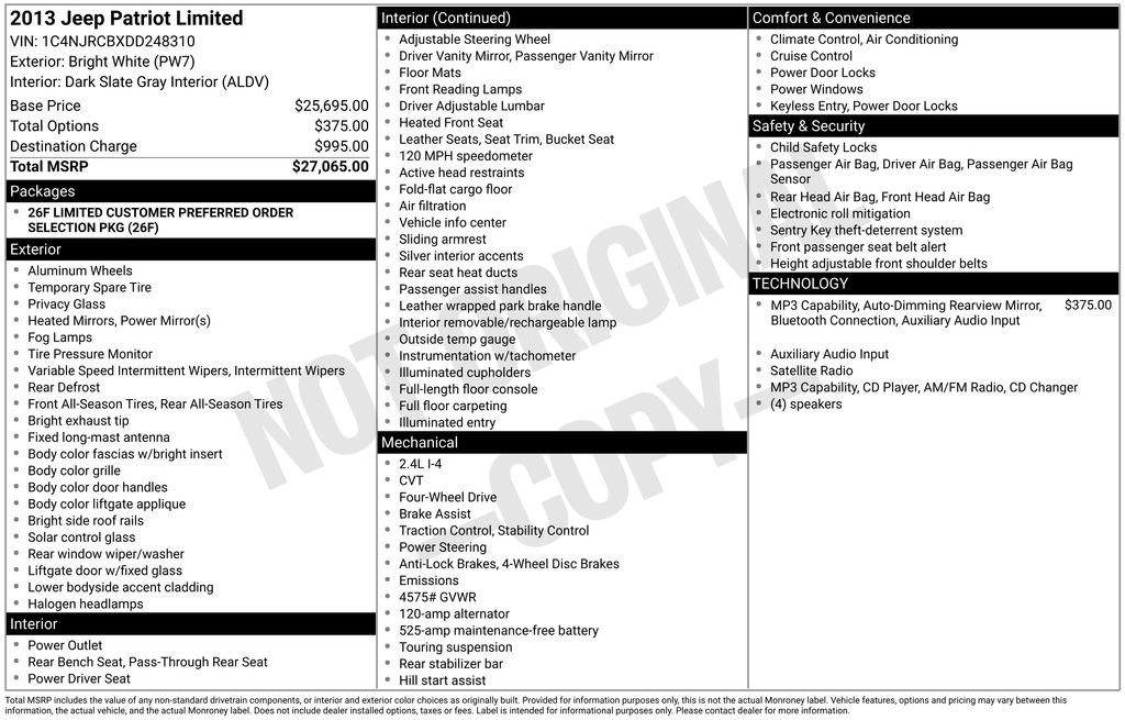 Used 2013 White Jeep Limited image 9