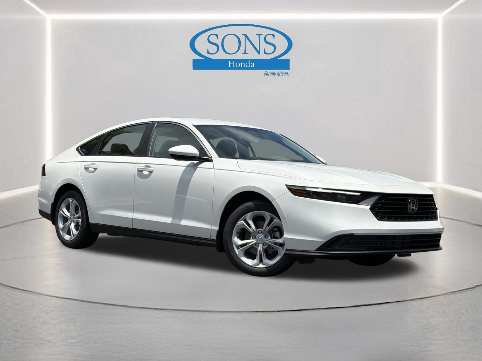 New 2026 Platinum White Pearl Honda LX image 1