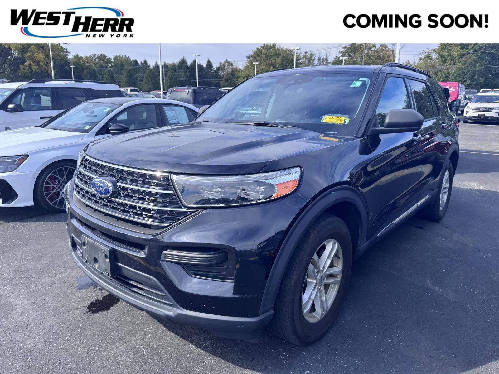Used 2021 Agate Black Ford XLT image 1