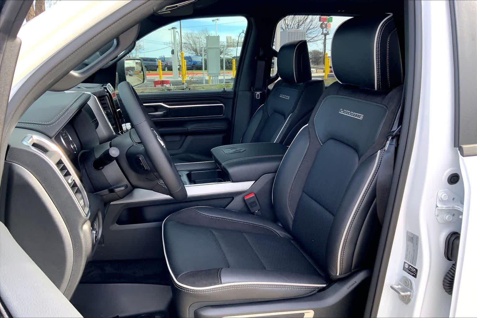 New 2026 Bright White Clear-Coat Exterior Paint RAM Laramie image 7