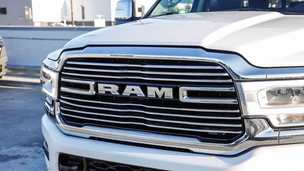 Used 2024 Bright White Clearcoat Ram Laramie image 6