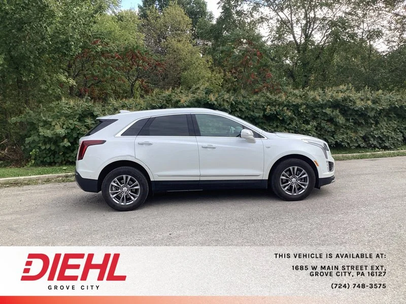 Used 2021 White Cadillac Premium Luxury image 8