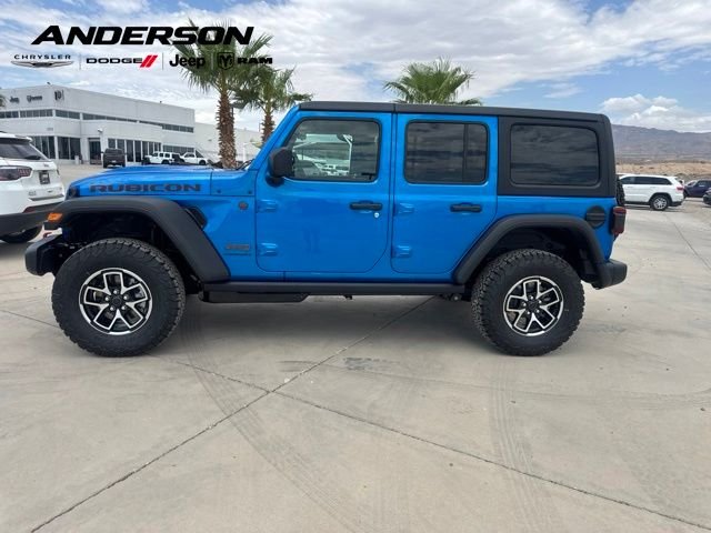 New 2026 Hydro Blue Pearlcoat Jeep Rubicon image 2