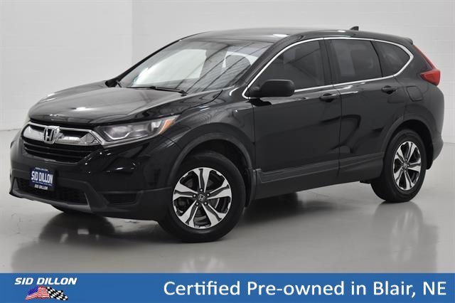 Certified Used 2017 Crystal Black Pearl Honda LX image 1