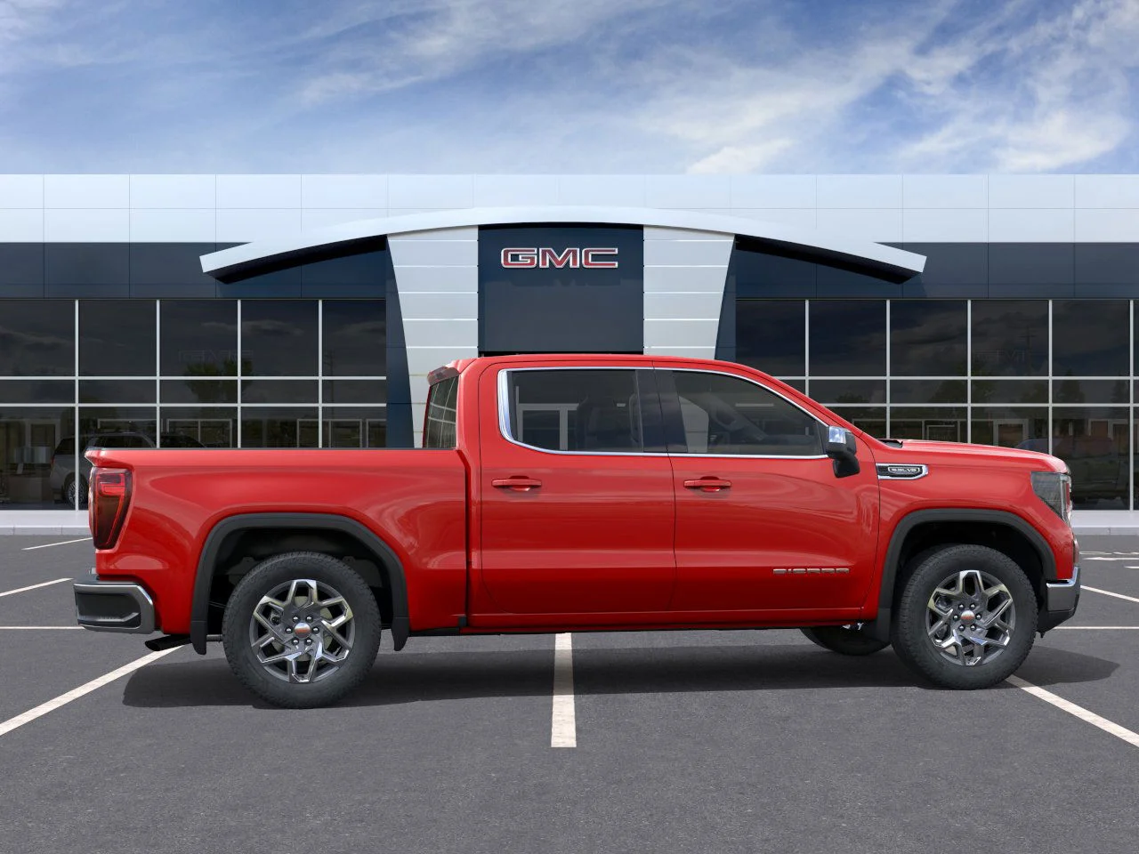 New 2026 Cardinal Red GMC SLE image 25