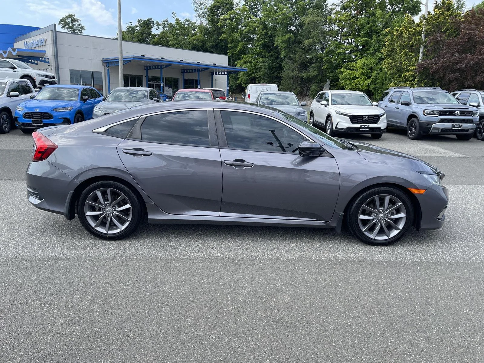 Used 2019 Modern Steel Metallic Honda EX image 20