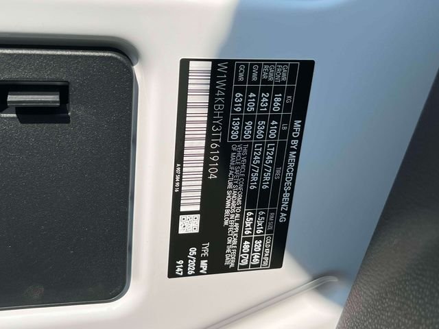 New 2026 Arctic White Mercedes-Benz Crew 144 WB image 22