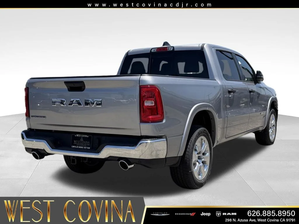 New 2026 Billet Silver Metallic Clear-Coat Exterior Paint RAM Big Horn/Lone Star image 8