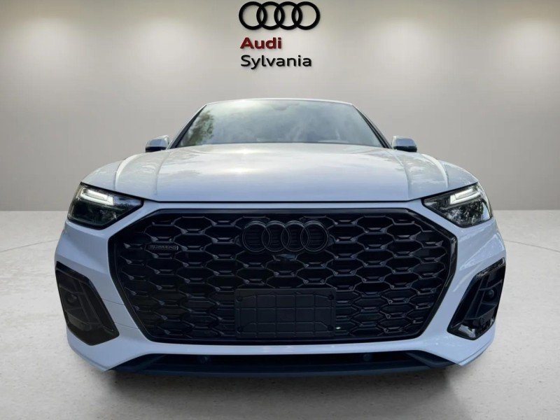 Certified Used 2023 Glacier White Metallic Audi S line Premium Plus image 2