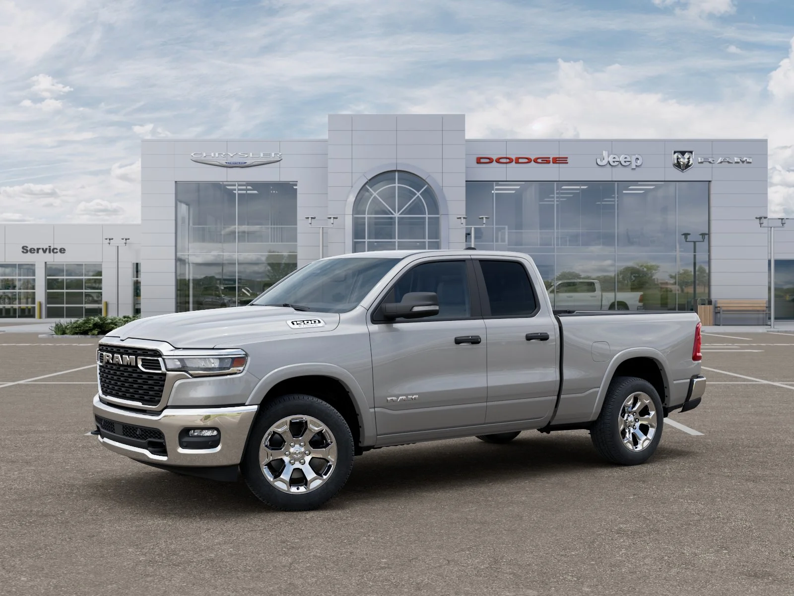 New 2026 Silver Zynith Exterior Paint RAM Big Horn/Lone Star image 29