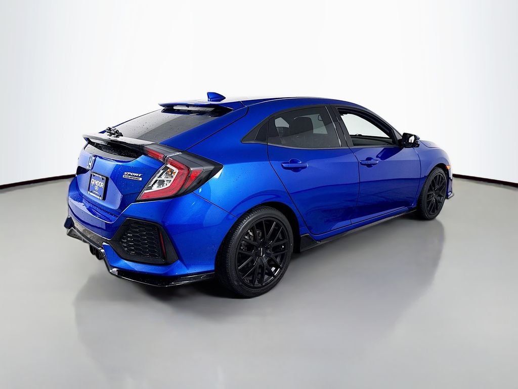 Used 2018 Aegean Blue Metallic Honda Sport Touring image 13
