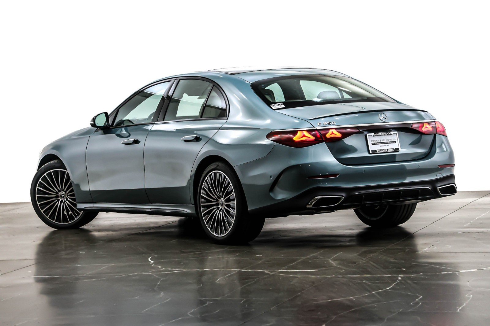 New 2026 Verde Silver Metallic Mercedes-Benz E 350 RWD Sedan image 12