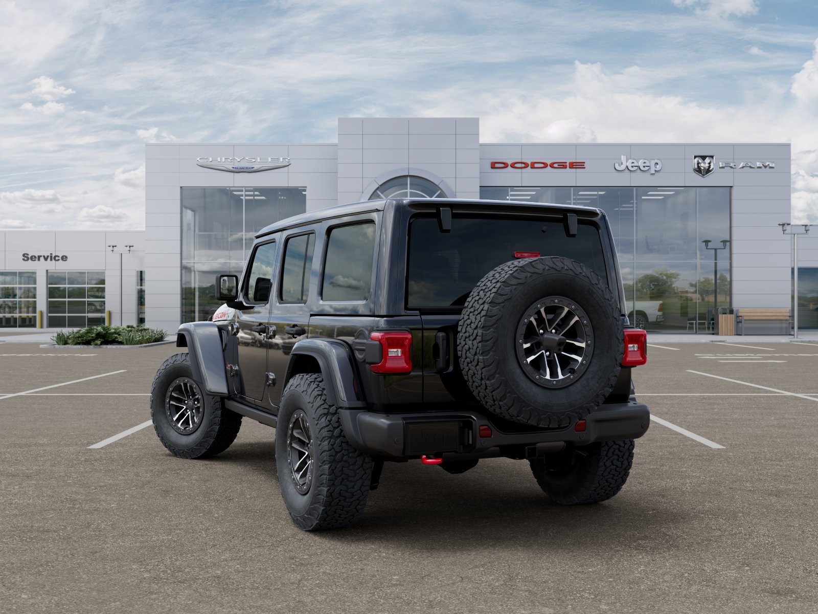 New 2026 Black Clear-Coat Exterior Paint Jeep Rubicon X image 20