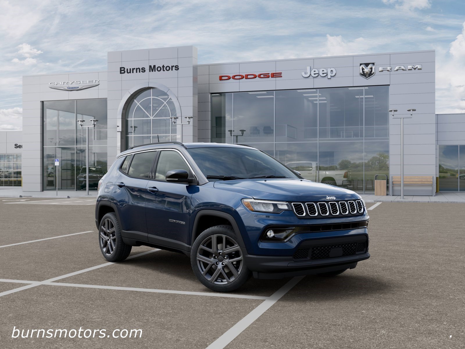 New 2026 Fathom Blue Pearl-Coat Exterior Paint Jeep Limited Altitude image 5