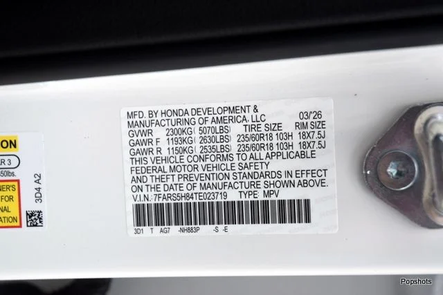 Certified Used 2026 Platinum White Honda Sport-L image 21