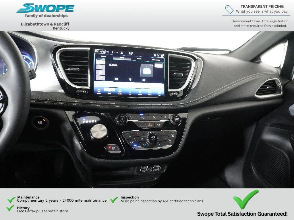 Used 2024 Bright White Clearcoat Chrysler Hybrid S Appearance Pkg image 22