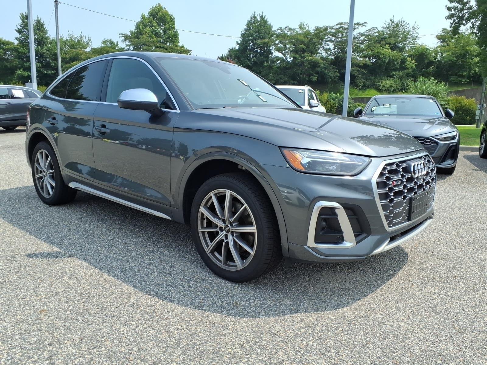 Used 2022 Daytona Gray Pearl Effect Audi Premium Plus image 4